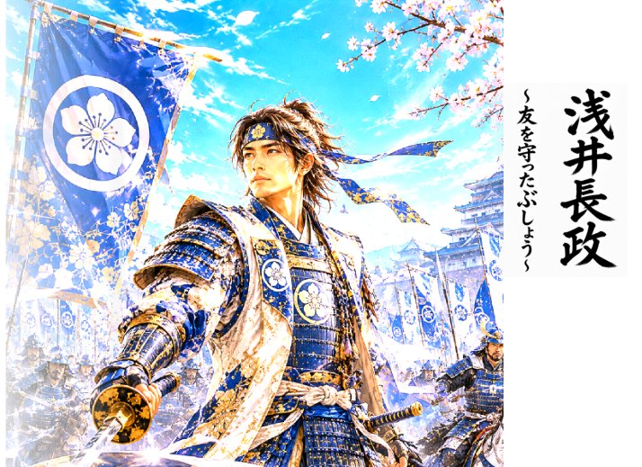 浅井長政のイラスト